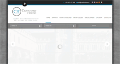 Desktop Screenshot of crawfordhouse.ie